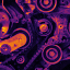 IRONBOW palette, 64 pixels square