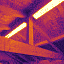 IRONBOW palette, 64 pixels square